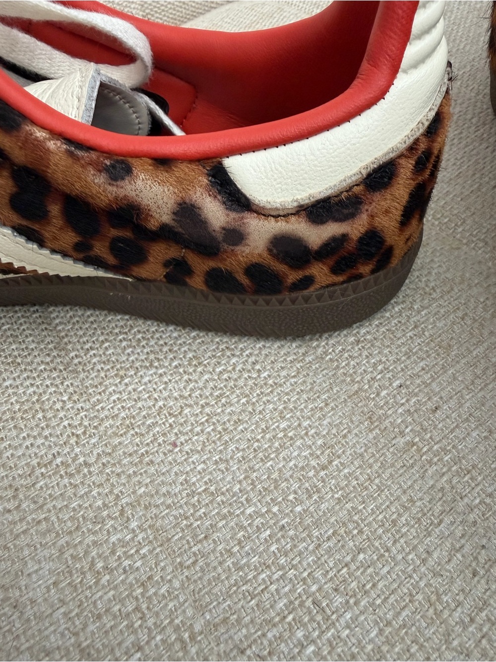 adidas Leopard Print Sambas - Picture 5 of 10